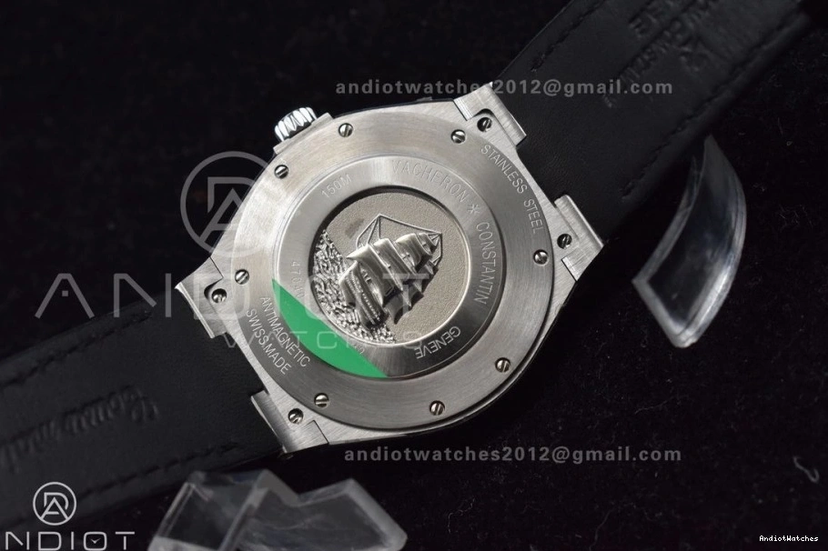 SS Overseas Dial Strap Black 8F 932 SportInspired Maker Black on Rubber 0119